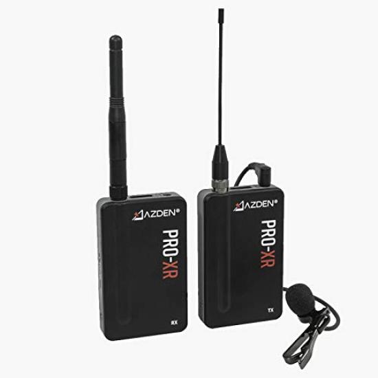AZDEN Digital Wireless Microphone System Pin Microphone Genuine Product PRO-XR 2.4GHz