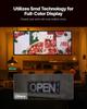 40x18in Programmable LED Sign Digital Scrolling Display Board P6 Fullcolor
