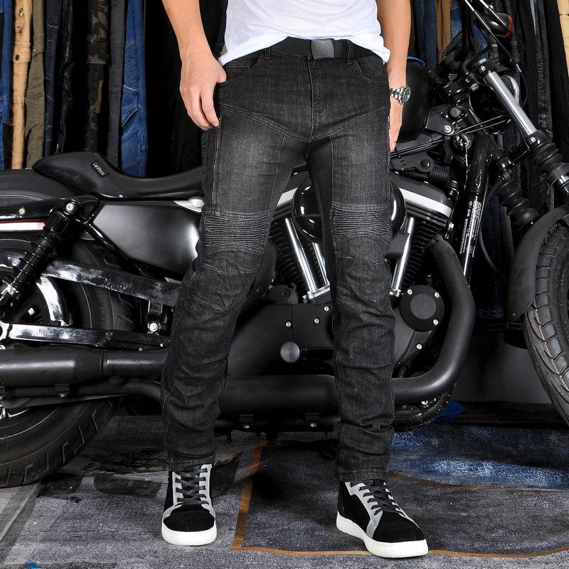 New Product Motorcycle Jeans Men's Kevlar Anti-Tear Summer Mesh Breathable Motorcycle Riding Anti-Fall Pants