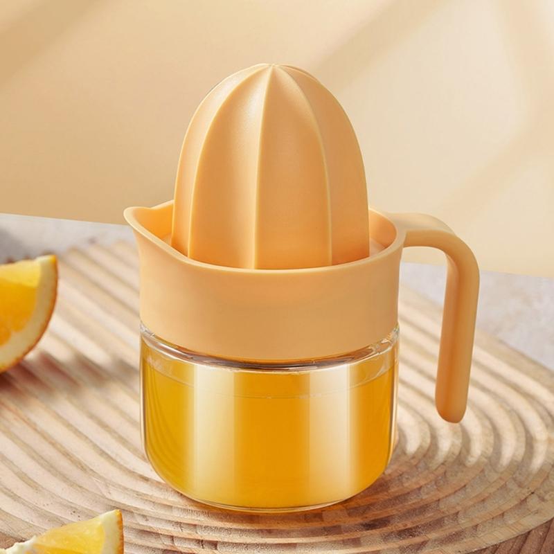 Citrus Juicer Manual Handheld Squeezer for Lemon Limes and Tangerines with Comfortable Grip Handle 280/450ml Capacity
