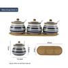 Qianxing Ceramic Condiment Jar Set