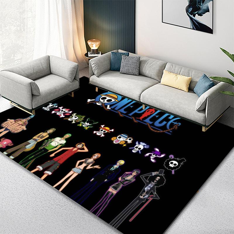 Anime Onepiece Carpet Rug for Living Room Bedroom Home Sofa Decoration,Kids play Non-slip Floor Mat