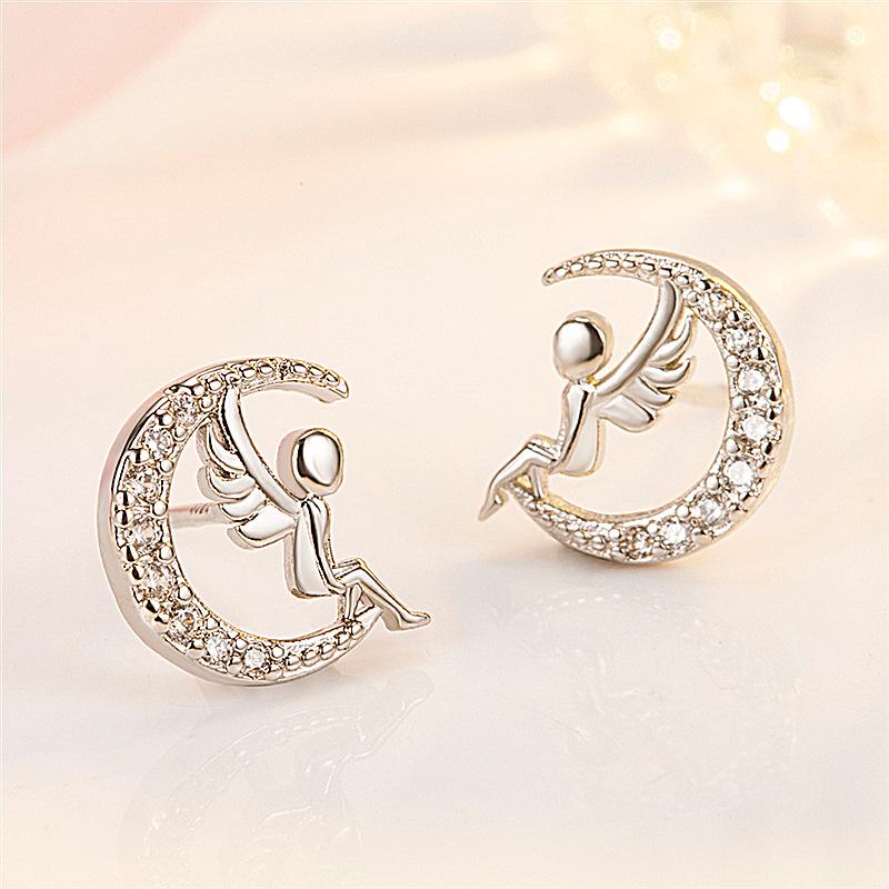 925 Silver Stud Earrings Beautiful Earrings High Quality For Women Earring Wedding Fine Jewelry Accessories Party Gift