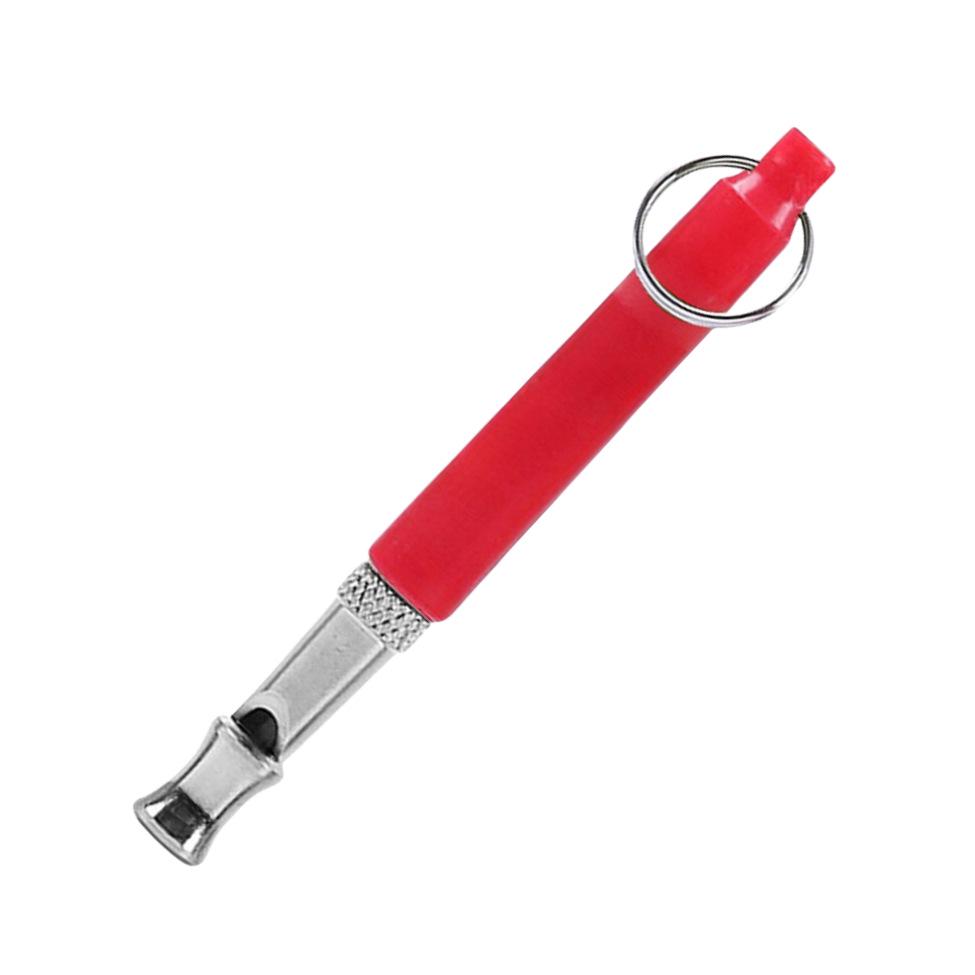 Adjustable Stainless Steel Ultrasonic Dog Training Whistle with Lanyard