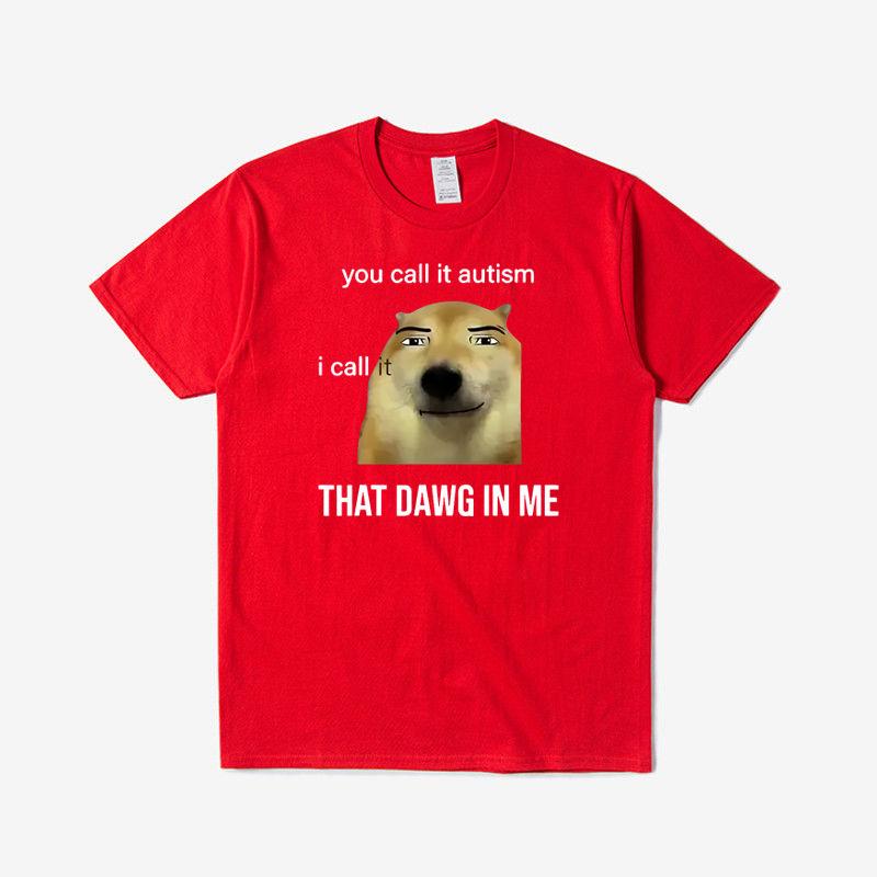 Funny Dog Printed Men's T-Shirt Summer Vintage Kawaii Men's and Women's Surfing Beach T-Shirt Unisex Breathable Casual Top