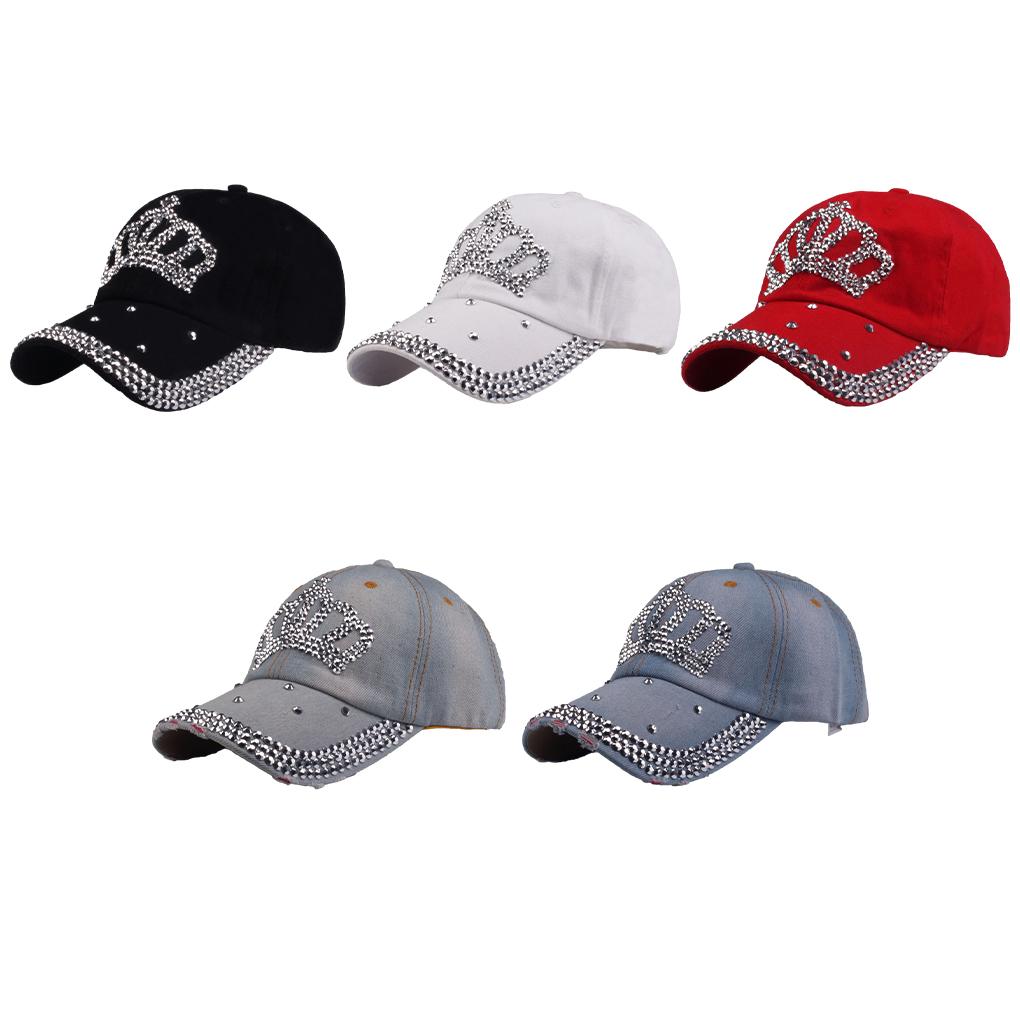 Cotton Denim Baseball Cap Breathable Fabric Sweat Absorbing Adjustable Belt Hat Casual Match Style