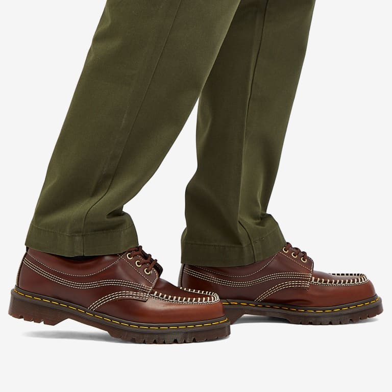 DR. Martens Leder Trendige Bequeme Schnürschuhe Low-Top Freizeitschuhe Unisex Freizeitschuhe Braun 31817243