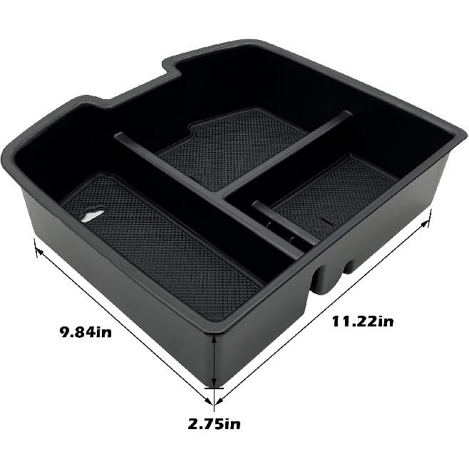 JOJOMARK Center Console Organizer Tray Compatible with 2007-2014 GMC Sierra Chevy Silverado Tahoe Yukon Suburban - Accessories Replaces 19166288