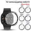 Verre Trempé+ Coque PC pour Samsung Galaxy Watch 8 44mm Protection Complète Étui Bumper Protecteur pour Galaxy Watch 8 40mm Accessoires