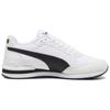 New PUMA St Runner Low Top Casual Shoes Unisex Black White 399069-02