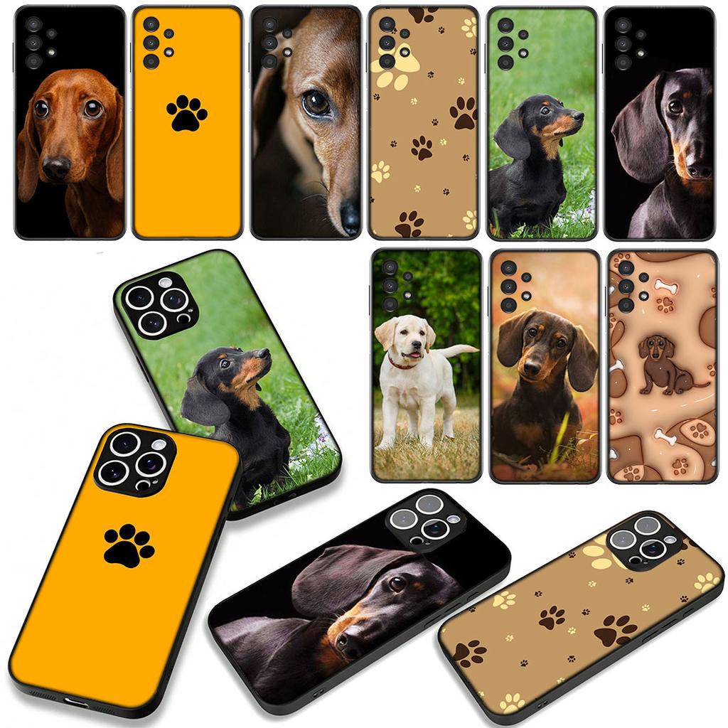 Dachshund Dog Phone Case for Motorola Moto G54 G05 G24 G67 G55 G75 G9 G85 G15 G57 G86 Power Edge 50 30 Ultra Fusion Neo Pro