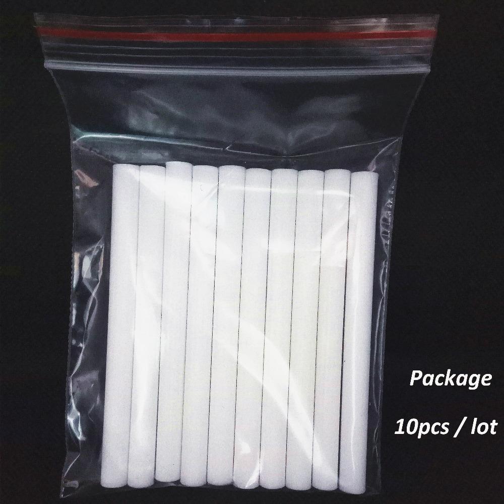 10pcs/lot 8*90mm Cotton Swab For Air Humidifier For Aroma Diffuser Humidifiers Cotton Filters Can Be Cut Replace Parts