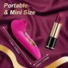 Sucking Vibrator Adult Sex Toys Adult Toys for Women Clitoral and Nipple Sucking Vibrators with Sucking and Vibrating Modes Women's Suction Vibrator