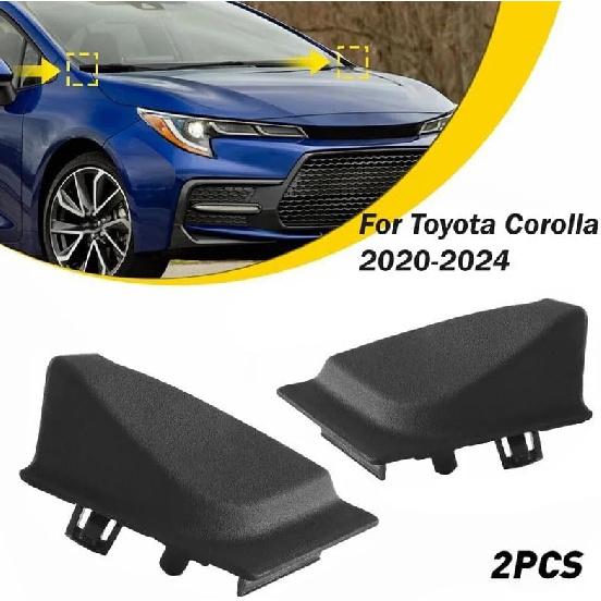 Auto parts For Toyota Corolla 2020 2021 2022 2023 2024 Car Front Windshield Wiper Side Cowl Extension Trim Cover 55753-02250, 55754-02260 Stable