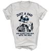 Just A Dad Who Always Came Back With The Milk Unisex Shirt Gift