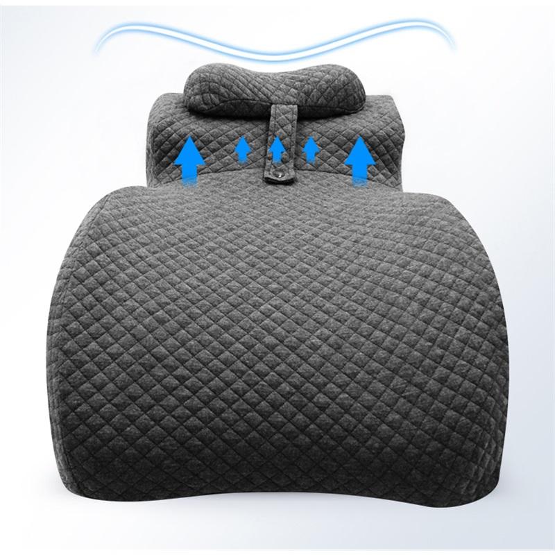 New Memory Foam Lumbar Support Pillow Multi-Function Orthopedic Cushion for Sofas,Bed,Couple Support Sleeping and Intimacy