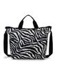 DELUXE EASY CARRY TOTE 4360 Cream Black Zebra [Official] / /