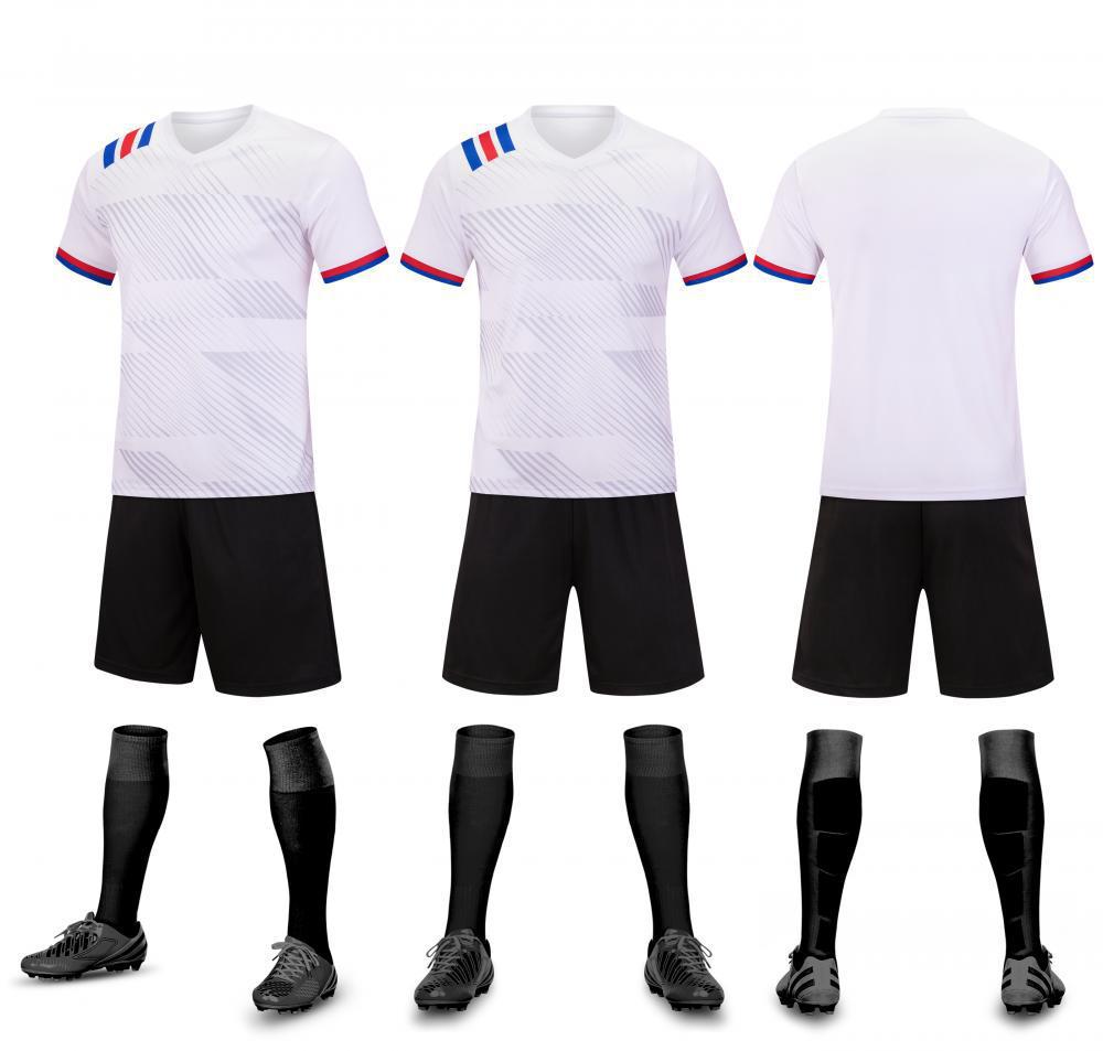 Club group buying men's football jersey game jersey children's student sports training jersey set quick drying clothes print number