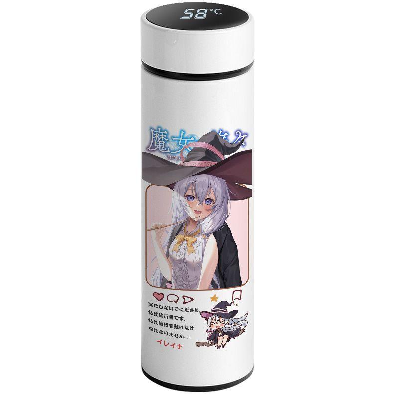 Elaina Smart Thermos Cup Witch Trip Fran Surrounding Water Cup Two-dimensional Anime Personality Display Temperature