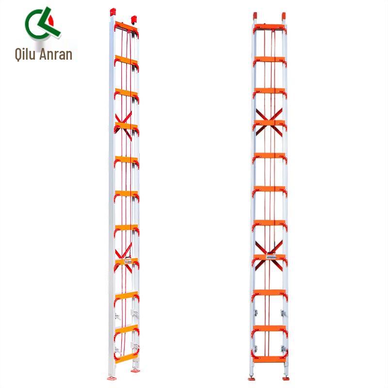 Qilu Anran Aluminum Telescopic Straight Ladder