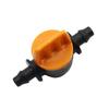 5 Pcs 4/7mm Miniature Valves Homebrew Garden Irrigation Switch Coupling Barbed Slotted Water Hose Valve Garden Water Connectors