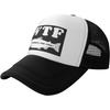 WTF Wheres The Fish Trucker Hat Funny Graphic Mesh Snapback Cap for Unisex Outdoors