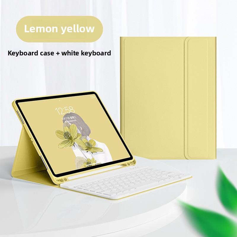 Bluetooth Keyboard Leather Case for IPad 10 10.2 with Pencil Slot Compatible Air 5 Pro 12.9 Mouse