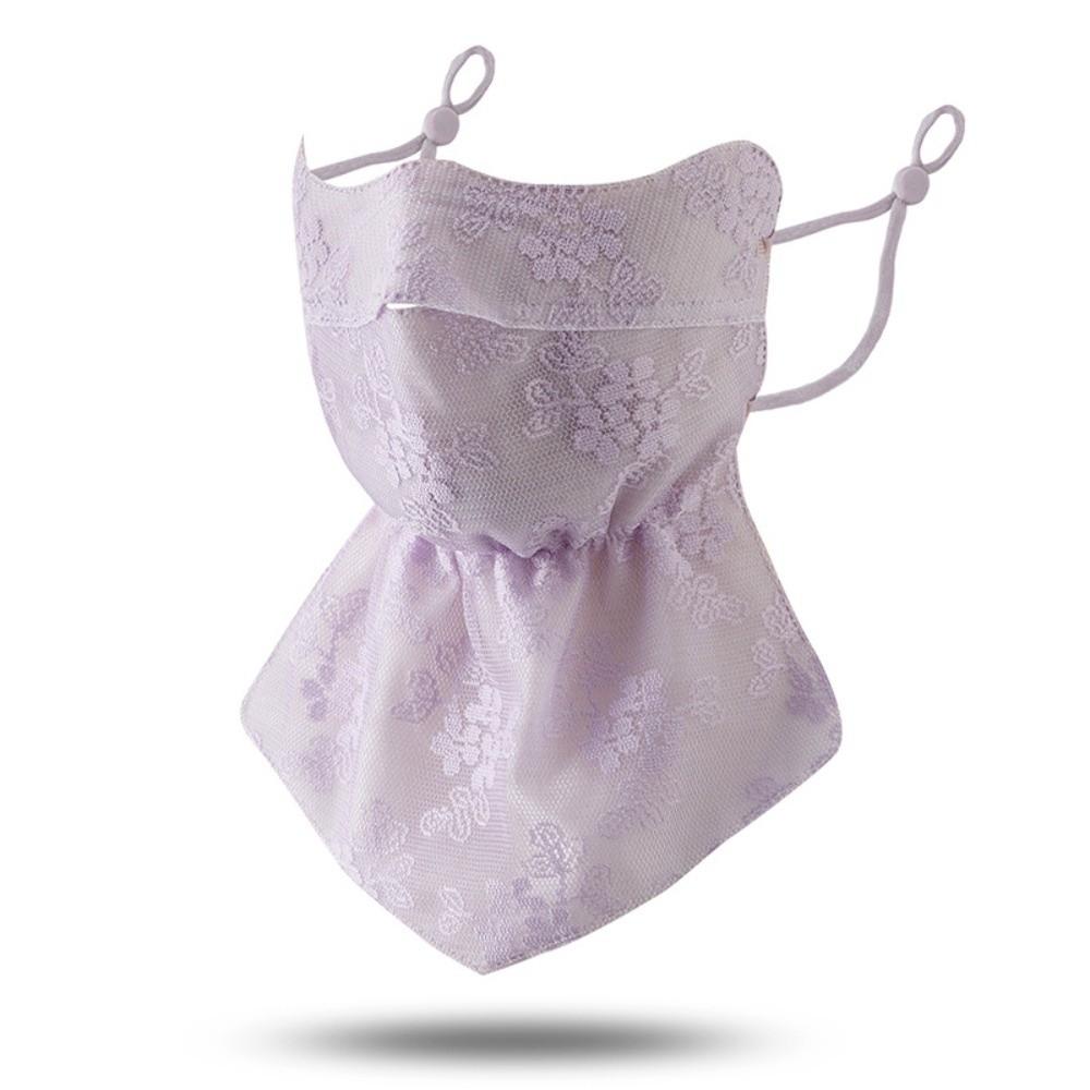 

UV Protection Neck Protection Mask Anti-UV Face Cover Scarf Dust Protection