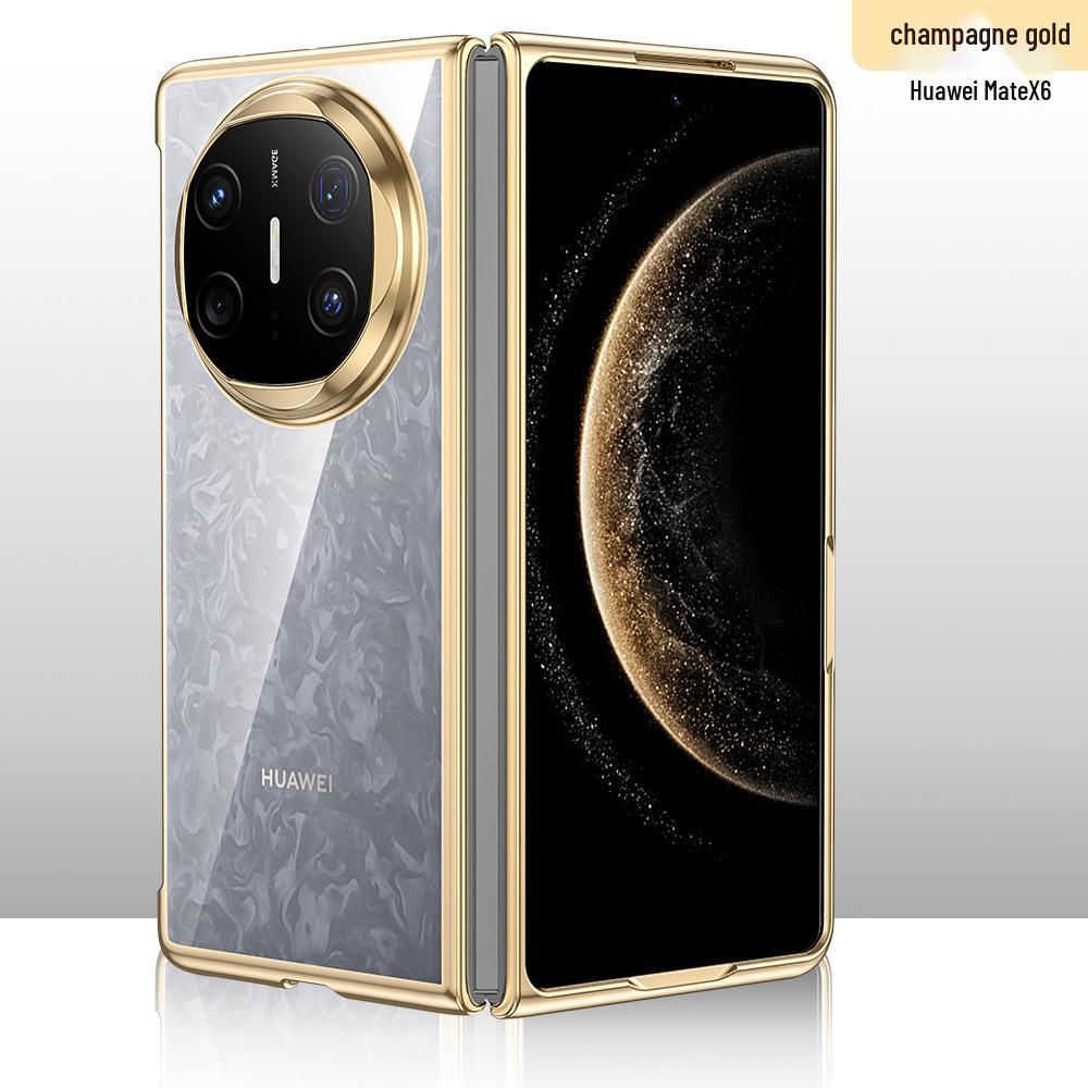 

Прозрачный ультратонкий защитный чехол с гальваническим покрытием для Huawei MateX6/MateX5 Mate X6