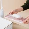 LISM Ceramic Soap Dish with Drain