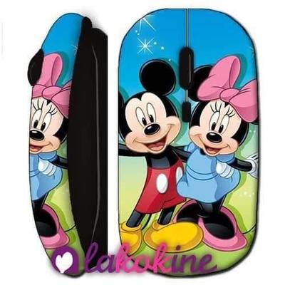 Mickey and Minnie Mouse Couple Wireless Mouse