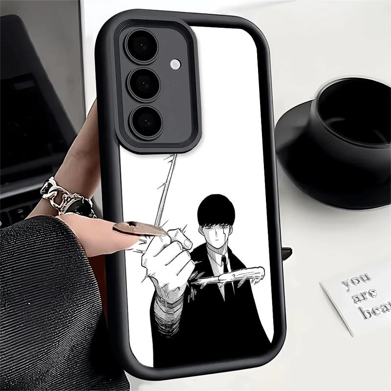 Phone Case for Samsung Galaxy A17 A16 A15 A14 A13 Mashle Magic And Muscles Anime A56 A36 A26 A55 A35 A25 A54 A34 A24 A53 A33 A23