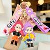 Demon Hunter Girls KPOP Silicone Keychain Charm Backpack Pendant