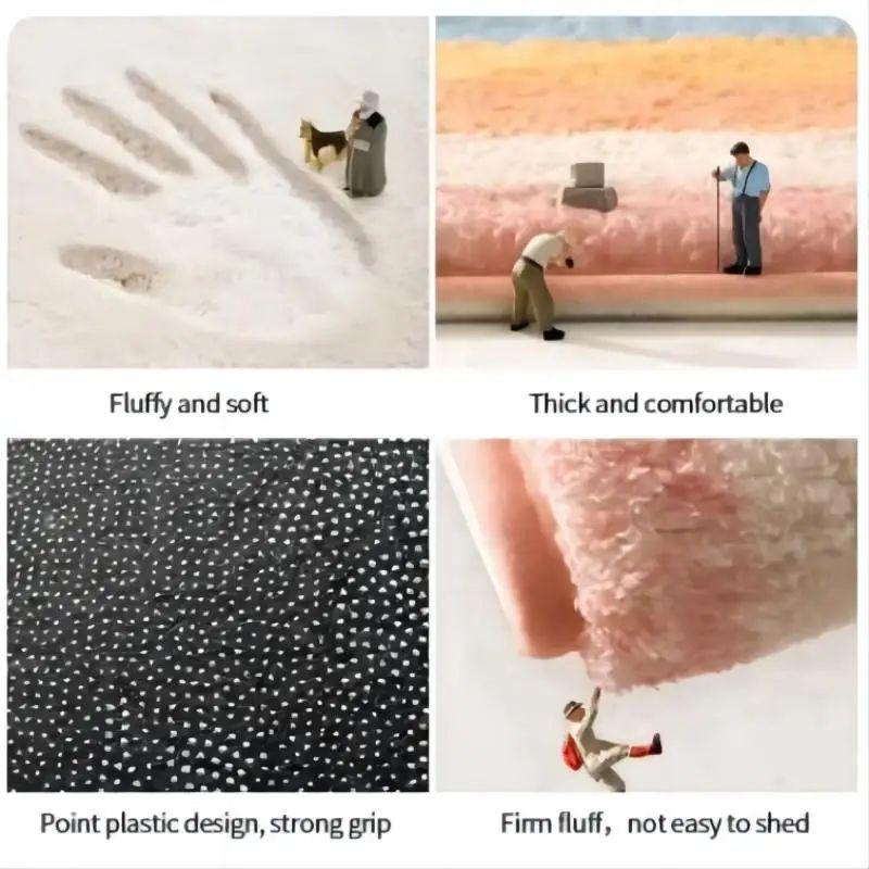 Alfombrillas de Suelo para Baño de Vaca Lindas de Dibujos Animados, Alfombrillas Antideslizantes y Absorbentes de Agua para Baño, Alfombras de Dormitorio, Decoración del Hogar