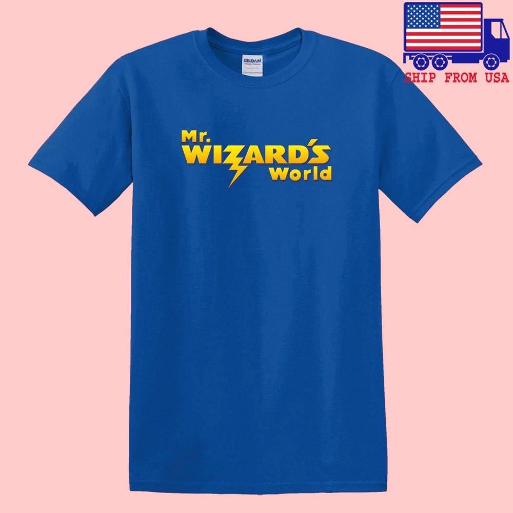 Mr. Wizard s World 80 s TV Show Men s Blue Size S-5XL XL