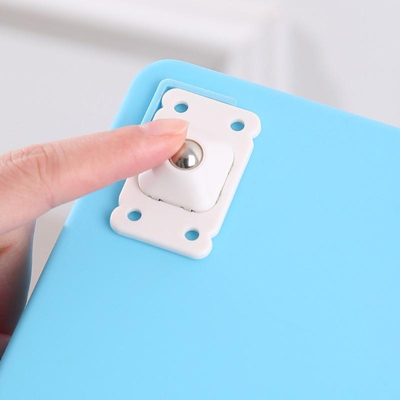 4 τμχ Αυτοκόλλητοι Τροχοί 360 Μοιρών Περιστροφής Κολλητοί Περιστρεφόμενοι Τροχοί Κολλώδεις Ροδέλες Μετακινητές Επίπλων για το Σπίτι