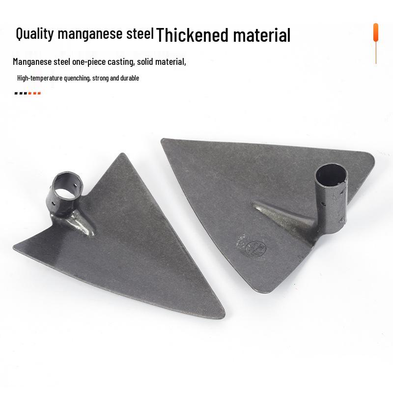 Multi-Spec Triangle Hoe: Versatile Tool for Agriculture, Mining, and Railway Construction