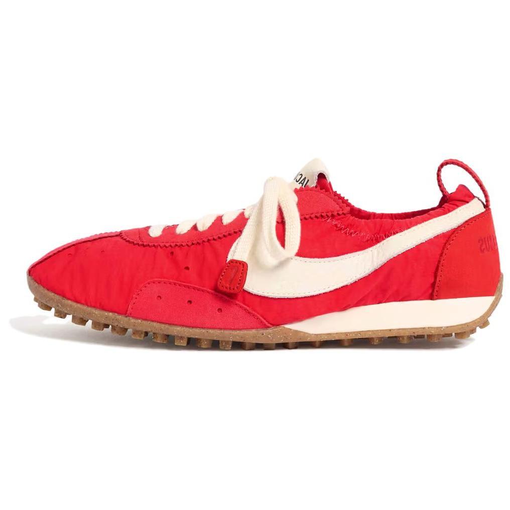 

New Jacquemus x Nike Jacumoon Slip Resistant Abrasion Resistant Low top Casual Shoes Women s Red HV8547-600 35.5