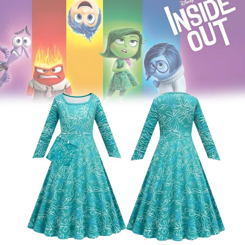 Inside Out Halloween Stage Costume Performance Costume Fashion Style Simple