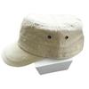 New flat-top military hat, summer cotton hat, fashionable sunshade, sun protection, breathable travel leisure hood