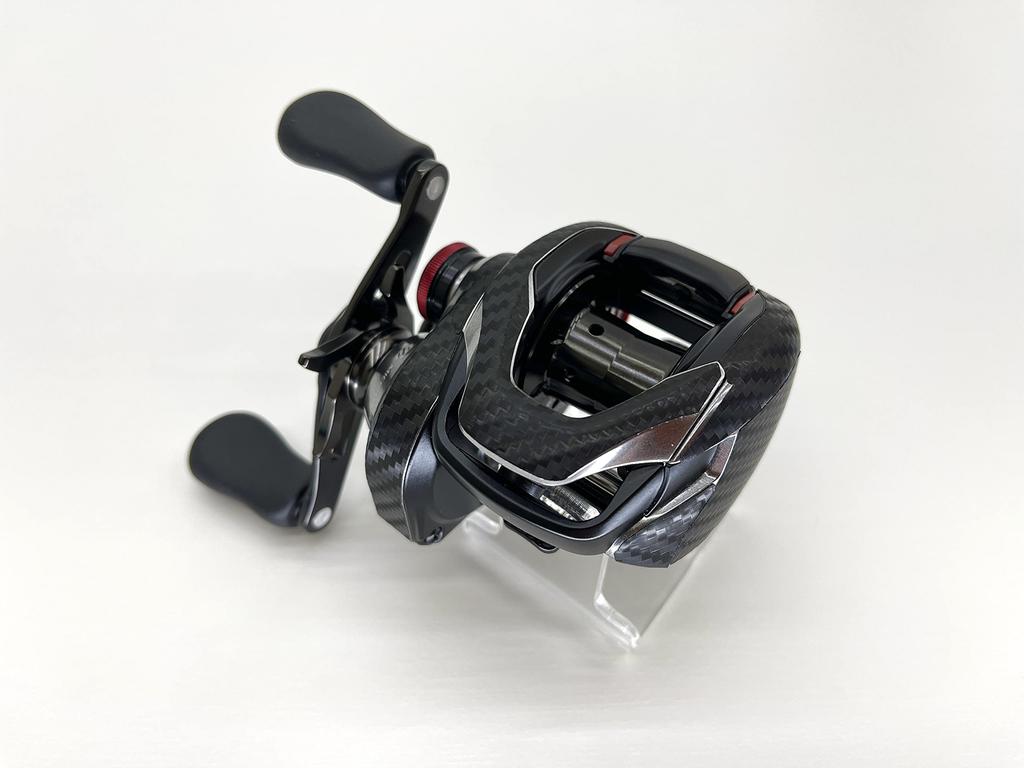 CUSTOM Custom Decal for YOROI 21 Scorpion DC Baitcasting Scratch Black SEAT.JP Reel, Protection, (Right-Handed)