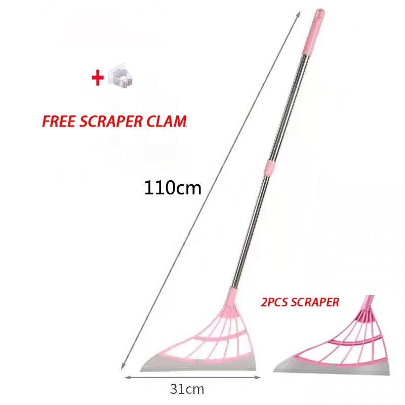 Silicone Magic Rubber Broom Mop Hand Dust Brooms Home Floor Cleaning Squeegee Wiper Toilet Bathroom Mops Witches Tools