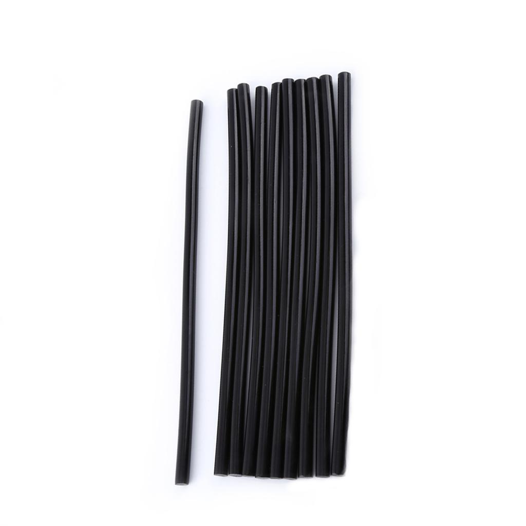 10Pcs black 7mm Celsius 11mm Hot Melt Glue Sticks For Electric Glue      Stick(7mm*200mm)