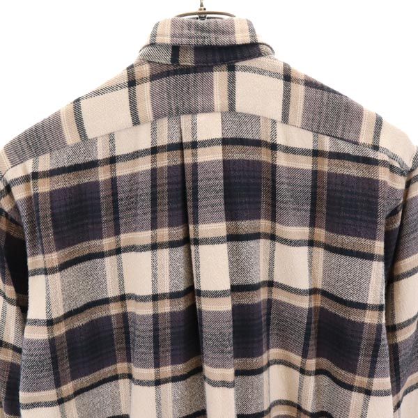 INDIVIDUALIZED SHIRTS Check Pattern 7 Minutes Sleeve Button Down Shirt Men's Used