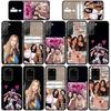 Cover per iPhone 17 16 15 Xiaomi Poco Redmi Note 14 13 12 11 Pro Max Samsung Galaxy S25 S24 9 OPPO Huawei Jennie Nera Lisa Rosa Jisoo Rosa Custodia per Telefono