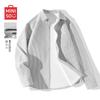 MINISO Men's Thermal Oxford Striped Shirt