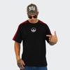Adidas Originals Trefoil Stripe Circle Sports Short Sleeve T-Shirt Men Tops Black GD2123