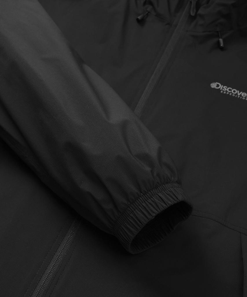 Discovery Expedition Men'S Functional 2L Woven Training Hooded Jacket (Black)