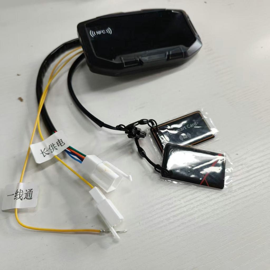 ΟΘΟΝΗ ΗΛΕΚΤΡΙΚΟΥ ΠΟΔΗΛΑΤΟΥ 36V48V60v με ΠΛΑΣΤΙΚΟ ΚΛΙΠ και NFC για ΕΛΕΓΧΟ ΟΘΟΝΗΣ ON OFF ΜΕΤΡΗΤΗΣ EBIKE