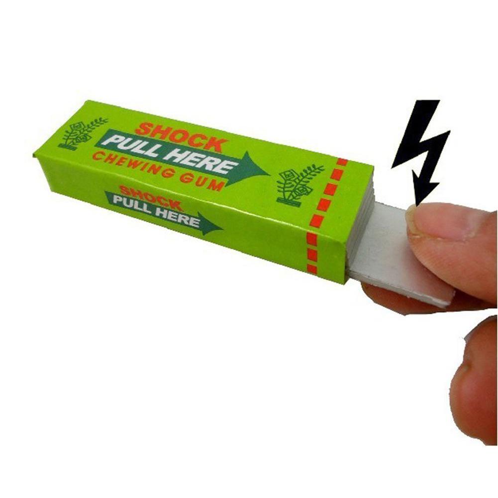1pc Electric Shock Chewing Gum Tricky Prank Gag Funny Toy For Shock Friends Practical Joke